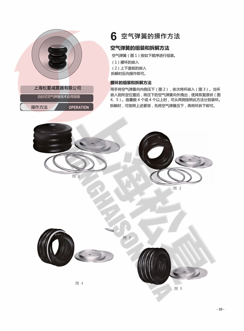 ZF-120-2高速?zèng)_床空氣彈簧